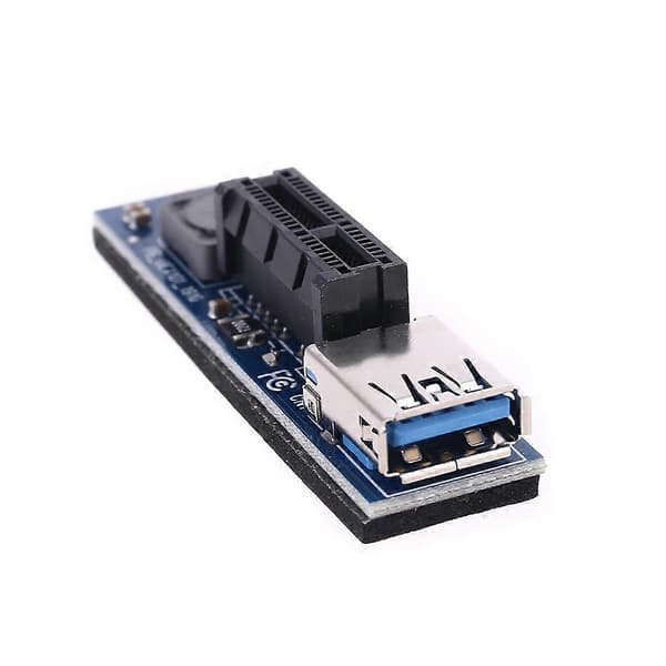 Mini PCI-E till PCI-E X1-adapter förlängningskort för grafikkort