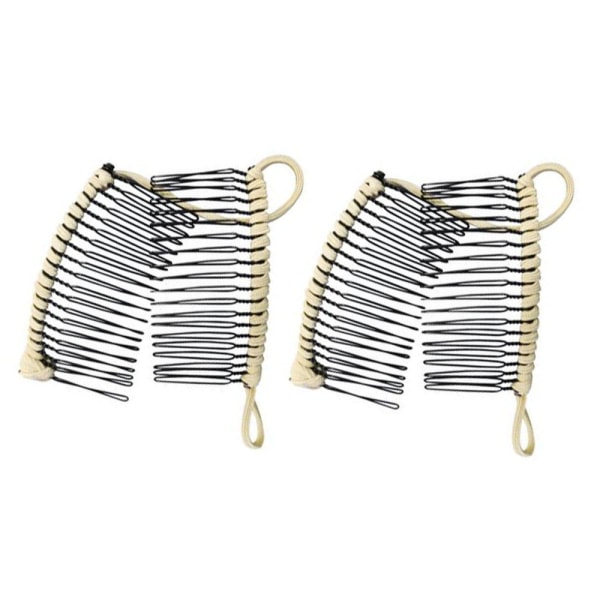 2-delt banan hårklipp, 30 tenner, beige