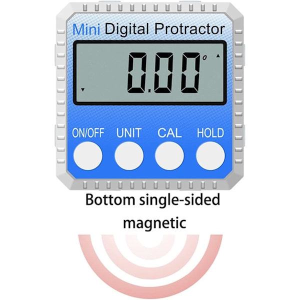 Mini Digital Vinkelmätare 360° Hög Precision Elektronisk