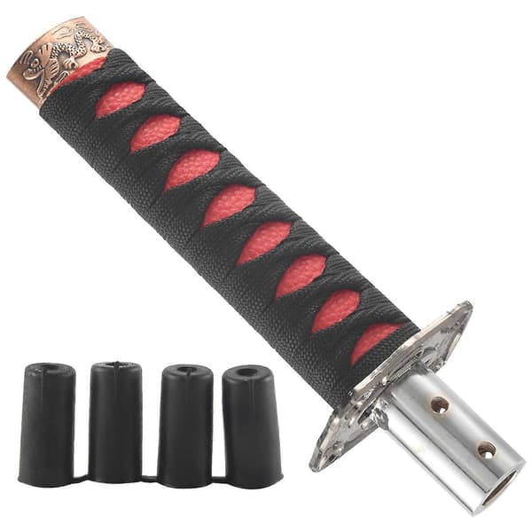 Ar Girkule Girspak Katana Metall +rød 15cm