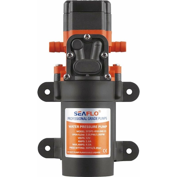 DC 12V Trykpumpesæt Mikro Membranpumpe Elektrisk Trykpumpe
