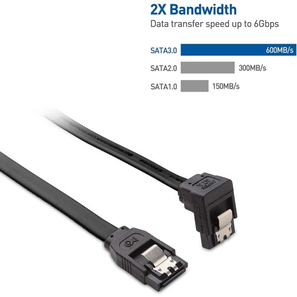 1 X 40 Cm III Kabel Sæt Data Kabel 6 Gbps Forbindelseskabel