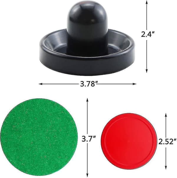 Air Hockey Pushere & Puck Sæt, Standardstørrelse