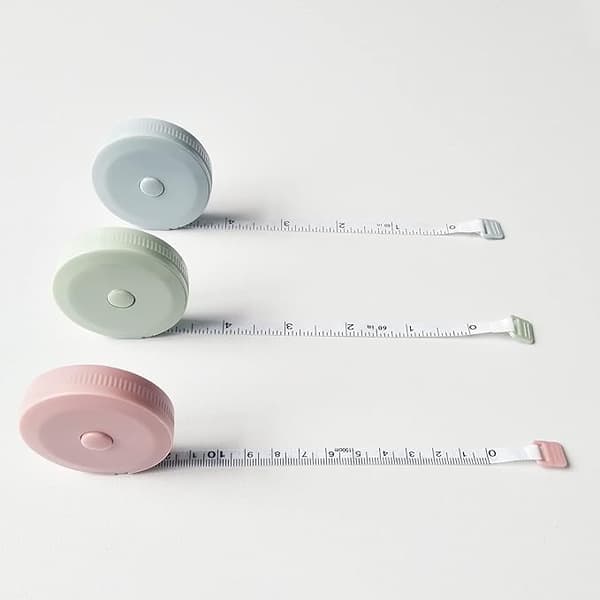 6 stk. 150 cm rullebåndmål, kropsmål, omkreds