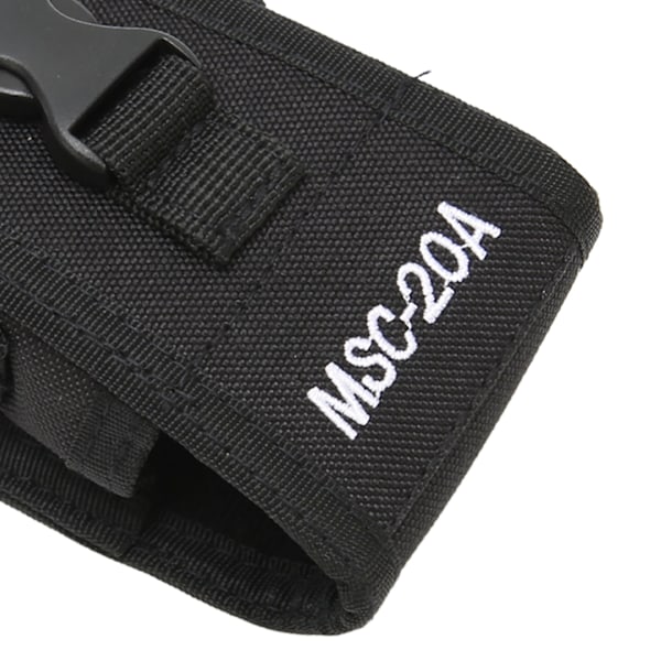 Walkie Talkie-holder Lett og bærbar universell nylonradioveske for 2-veis radio MSC 20A
