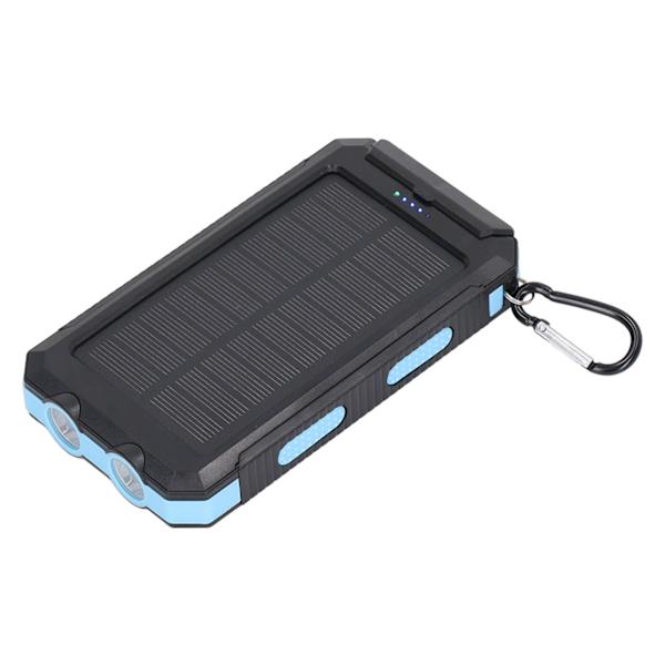 Solcelle Power Banks 20000mAh IP66 Vandafvisende Hurtig Opladning 3 Lystilstande Soltelefonoplader til Camping Cykling Rejser