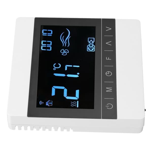 AC220V Touch Screen Termostat Vattenburen Golvvärme Temperaturkontrollpanel