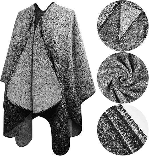 Dame Skjerf Dame Vinter Varme Pashmina Sjal Innpakket Sjal