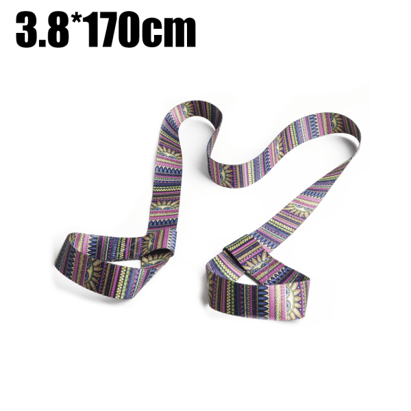 Yogamatta bärrem Sling-Justerbar ， Universell fitness stretchrem