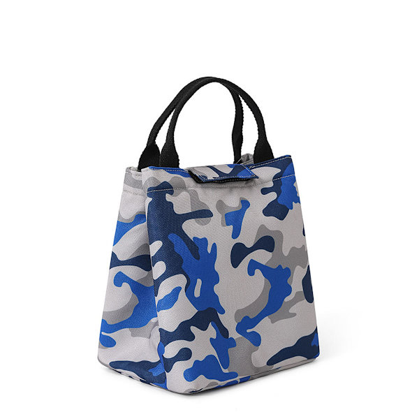 Lunch Box Bag Bärbar bento Bag Oxford Tyg isolerad Väska