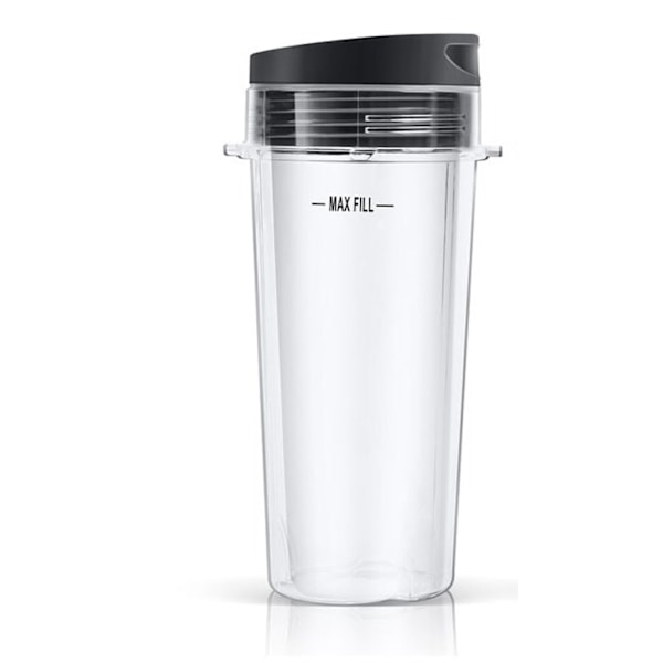 16 oz Stora Höga Muggar + Lock Blender Del Kit för NINJA Tillbehör Byte