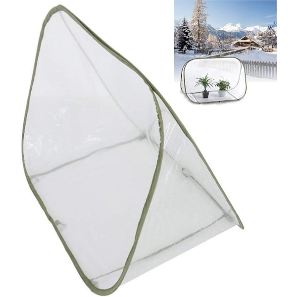 Växtskydd Fryskskydd, Vattentätt, Transparent Fönsterdesign, Portabelt Växthus för Inomhus- och Utomhusbruk, Köld- och Frostsäkert, Lämpligt