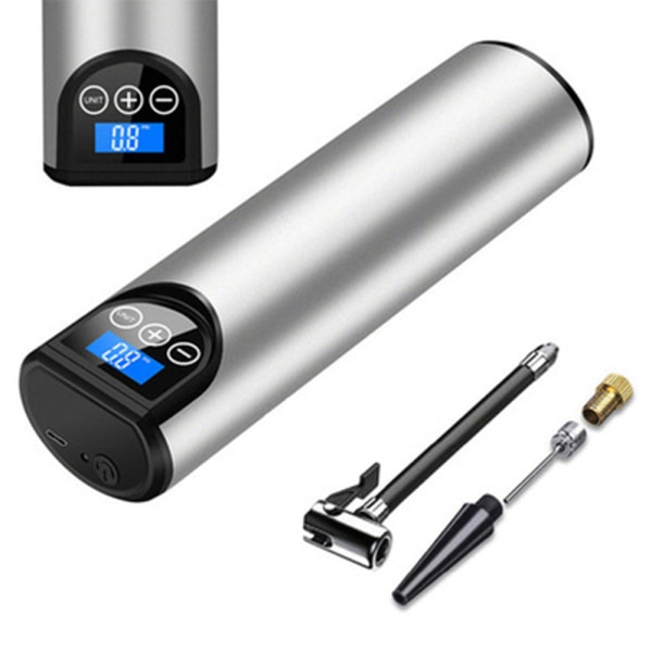 Bärbar luftkompressor, Mini elektrisk luftpump, 150PSI Digital