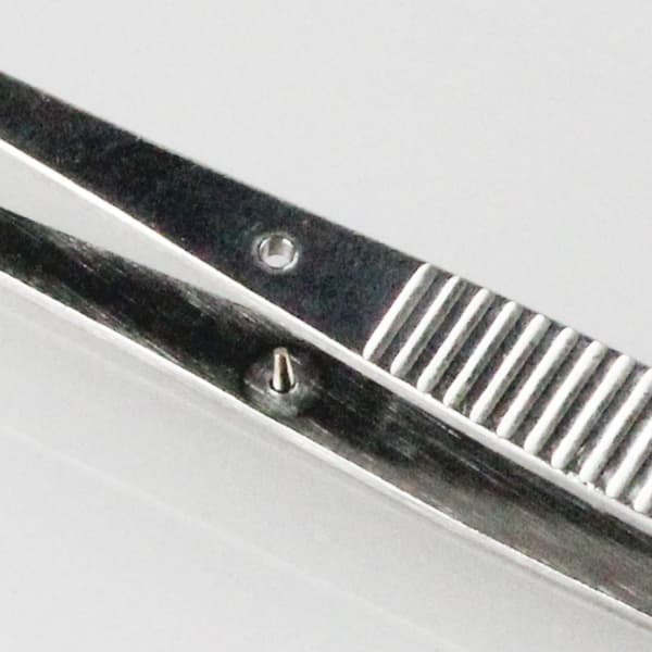Display rustfritt stål albueklemme -16cm enkel bøyeremposisjon