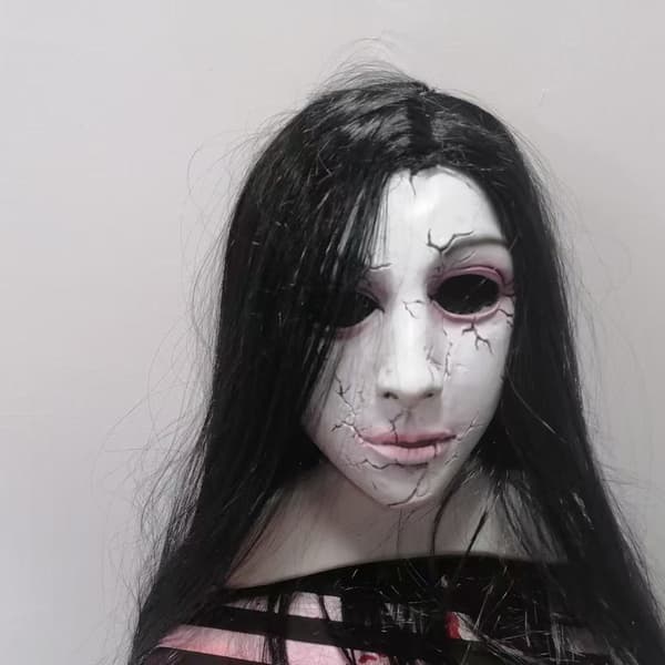 Pelottava Halloween-aavenaamio, Halloween-juhlapukunaamio - 225