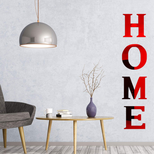 HOME Speilveggklistremerke 3D Stereoskopisk