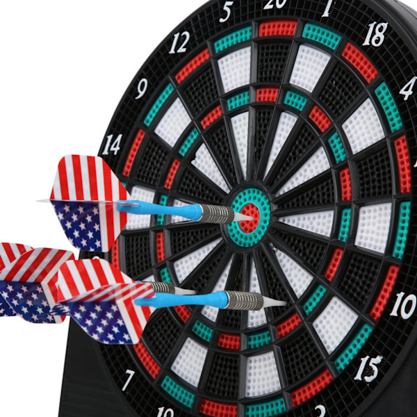 Electronic Dart Automatic Scoring Soft Dart Board Set Family Leisure Target Entertainment