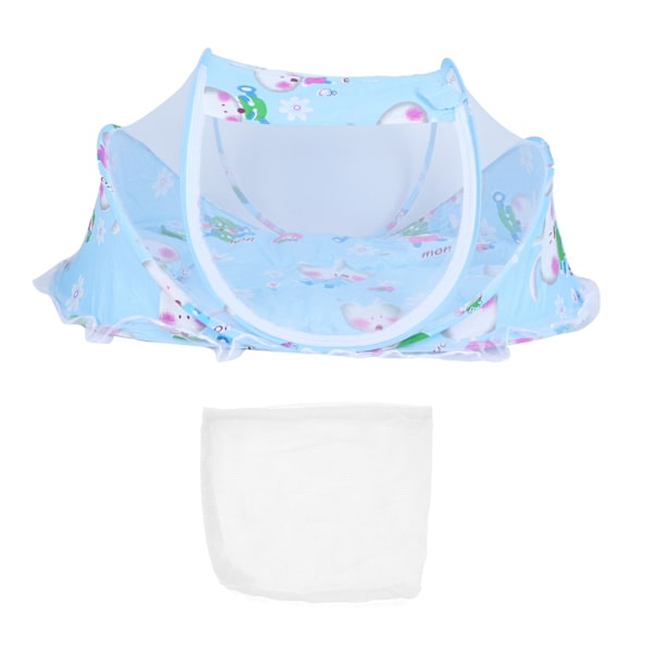 Robust Säkerhets Baby Bassinet För Hemma eller Resa, Portabel Vikbar Baby Sängnät med Omfattande Skydd och Högdensitets Andningsbart Nät