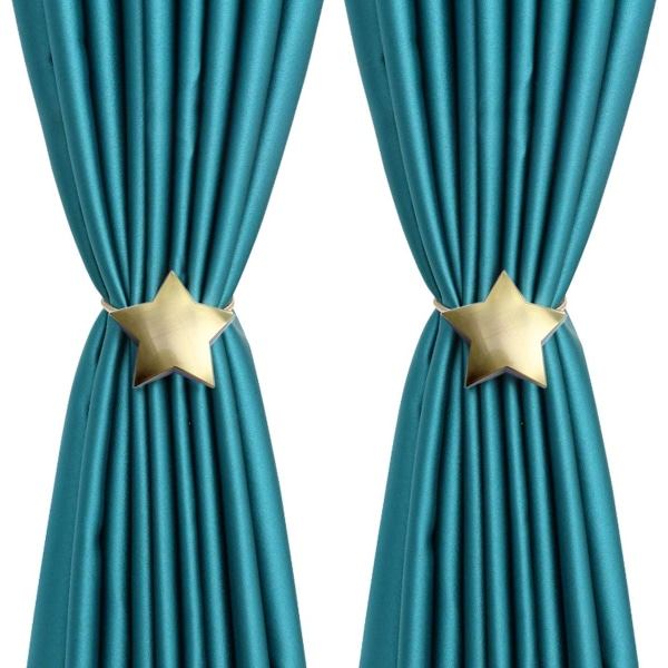 Nye legering stjerne magnetiske gardin tieback dekor gardin spenne Dr