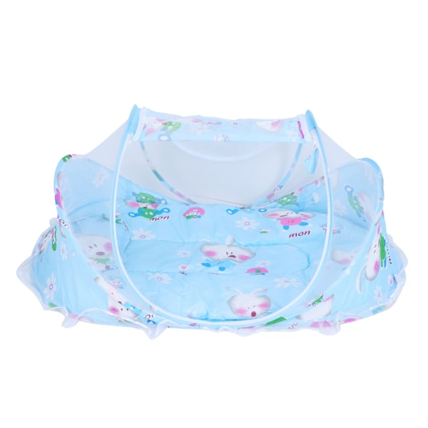 Robust Säkerhets Baby Bassinet För Hemma eller Resa, Portabel Vikbar Baby Sängnät med Omfattande Skydd och Högdensitets Andningsbart Nät