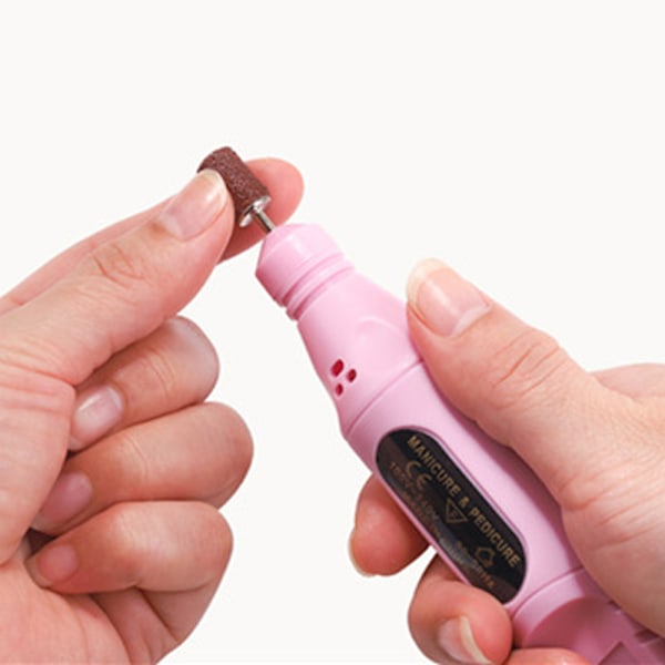 Elektrisk negleboremaskine til manicure og pedicure med negle