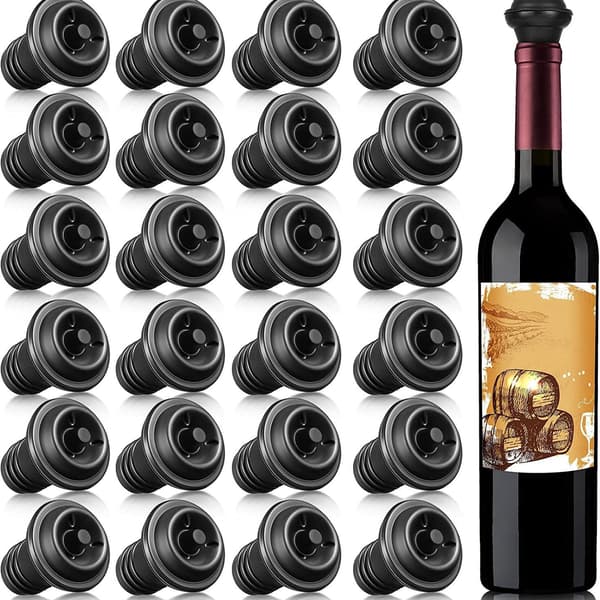 24-pack enkla och miljövänliga rödvinsflaskor