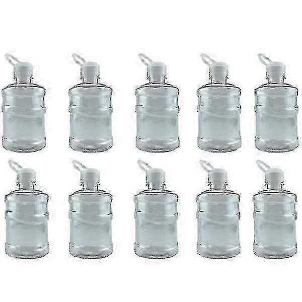 10 st transparenta flaskor 500 ml dryckesbehållare för juice mini-hinkflaska