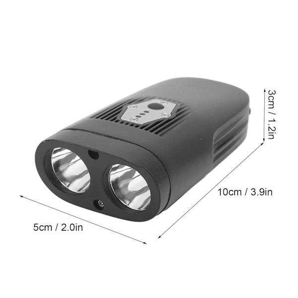 USB Opladning Cykel Forlygte IP65 Vandafvisende 1000LM Mountainbike Forlygte til Udendørs Cykling