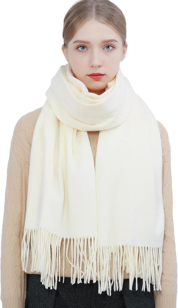 Mi Bai, damesjal, imiteret cashmere vinter varmt
