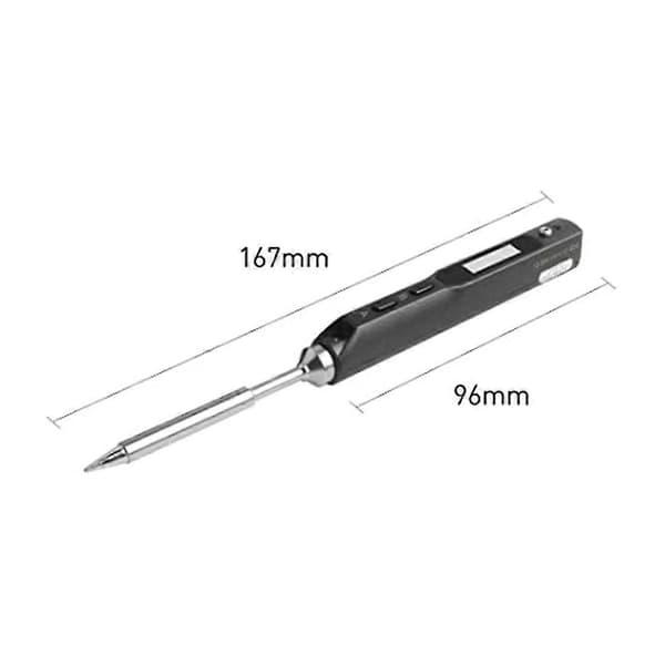 Mini bærbar Ts100 Oled programmerbar elektrisk loddekolbestation Stm32 digitalt display hurtig W