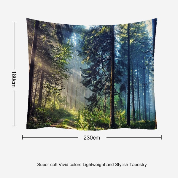 Bedroom Tapestries, large natural forest tapestries, bedroom,