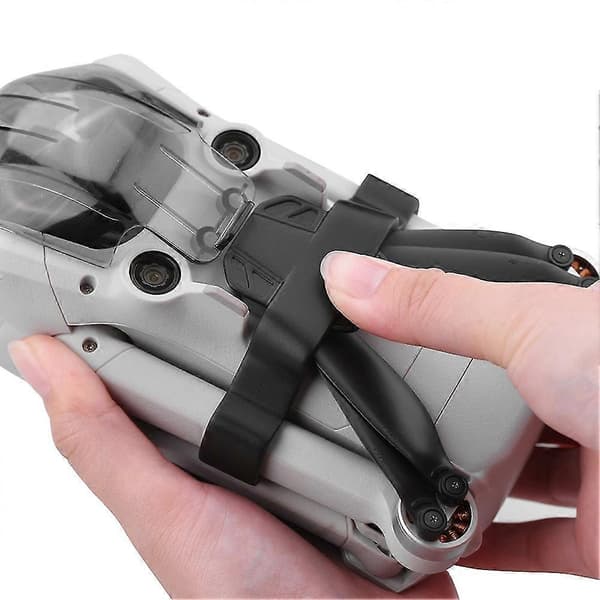 Propellfesteholder for Mini 3 Pro Drone Bladfiksering Propellbeskytter Deksel Dronetilbehør, svart