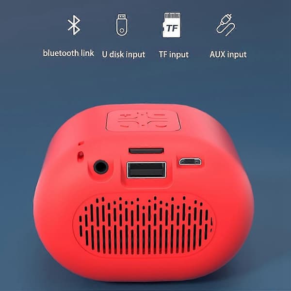 B62 Trådlös Bluetooth Högtalare Tws Subwoofer Mini Högtalare Svart