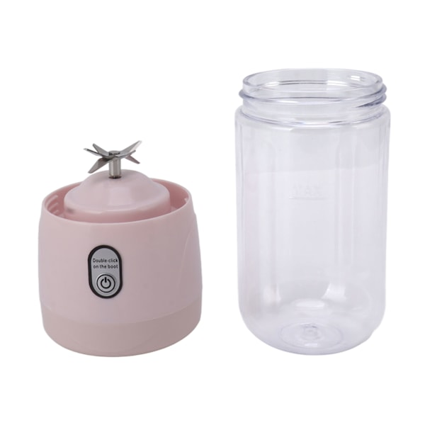 USB Uppladdningsbar Blender, Pålitligt Material, Lätt att Använda För Din Dagliga Rutin Och Utomhusäventyr (410ml)
