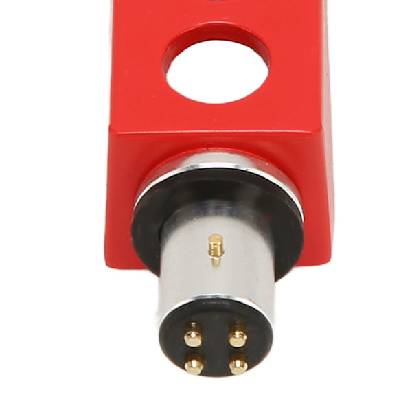 Levylautasen Pääkuoren Cartridge-Pää Alumiiniseos Korkea Lujuus LP Vinyl Stylus Neulanpidike Erilaisille Phono Red