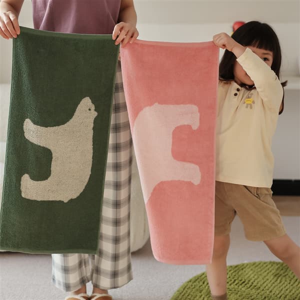 Babyhanddukar Handdukar Bambufiber Ansiktsdukar 34*76 Cm Barn T