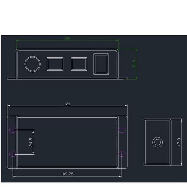 DC 0-10V Lysdæmperkontakt Serieforbundet Sync Controller ON/Off til 0/1-10V Dæmpbare LED-drivere Black