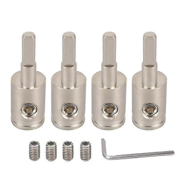 4 stk. Amp Inngangsreduserer 4 stk. 4 Gauge til 8 Gauge Ledningsreduserer /jord Inngangsreduserer Adapter