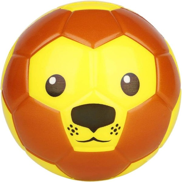 15 cm Mini Fußball Cute Animal Design, weicher Schaumstoffball