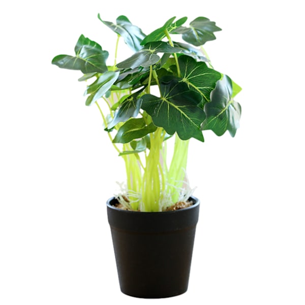 Kunstige blomster, kunstige grønne planter, potteplanter