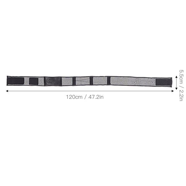 Peritoneal dialysebelte Justerbar Fleksibel Peritoneal dialysekateter Tube Fikseringsstropp Tilbehør, XL