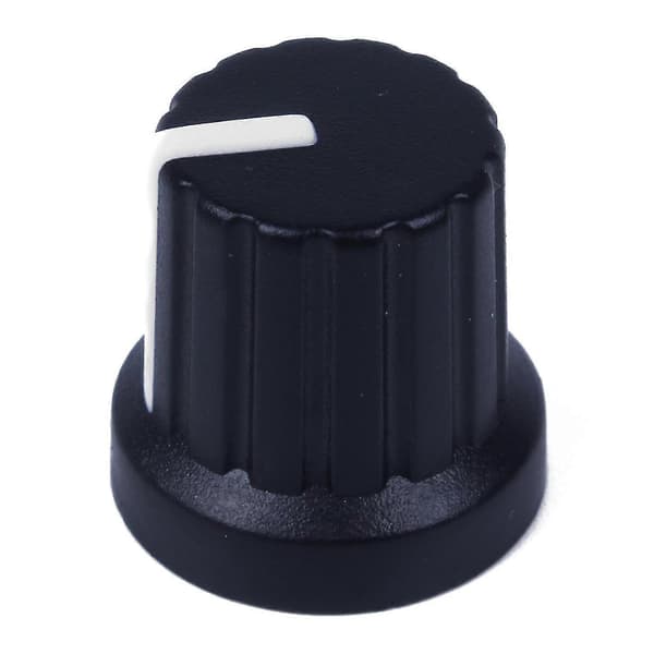 30 stk. Sort Hvid Prik Guitar Effekt Pedal Knapper Forstærker Kontrolknapper