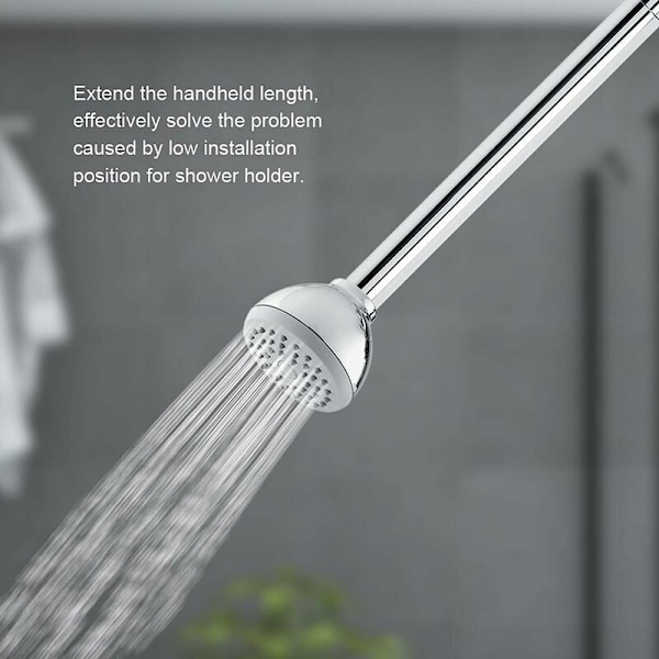 Universal Threads Duscharm i Rostfritt Stål, Högkvalitativt Material för Elegant Design och Rostskydd i Ditt Badrum