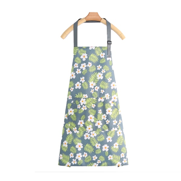 Kitchen Cooking Aprons, Adjustable Soft Chef Apron with Pocket