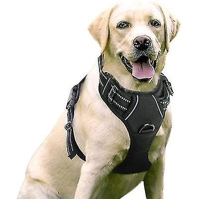 Hundsele No Pull Hundsele Justerbar Mjukt Vadderad Hundväst Hundselar 1