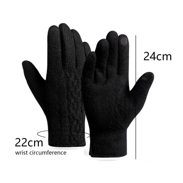 Fishers Finery Dame Cashmere Handsker | Kabelstrik Design