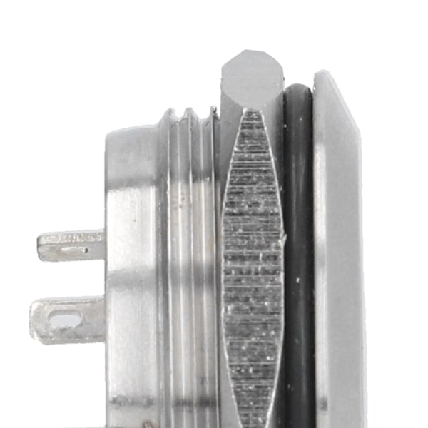 5 stk Momentære Trykknapper Metall Auto Reset Ultra Tynn Vanntett med LED 25mmDC3~6V Rød