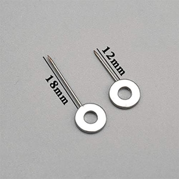 10 kpl Nahka käsityöasetusneula, DIY Nahka käsityö Manuaalinen ommel, Manuaalinen asetusneula Ommel käsityötyökalu Lukitus 0-6mm