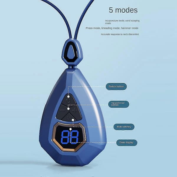 Massa Appliances Elektrisk Massar Nakke Mini Apparat Nstimulator Pleje Ces