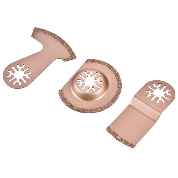 Oscillerende sagblader - 3 stk. Multifunksjonelt sagbladsett f
